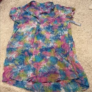 NWT Blue Ginger Ava size XL Multicolor Women's Dress